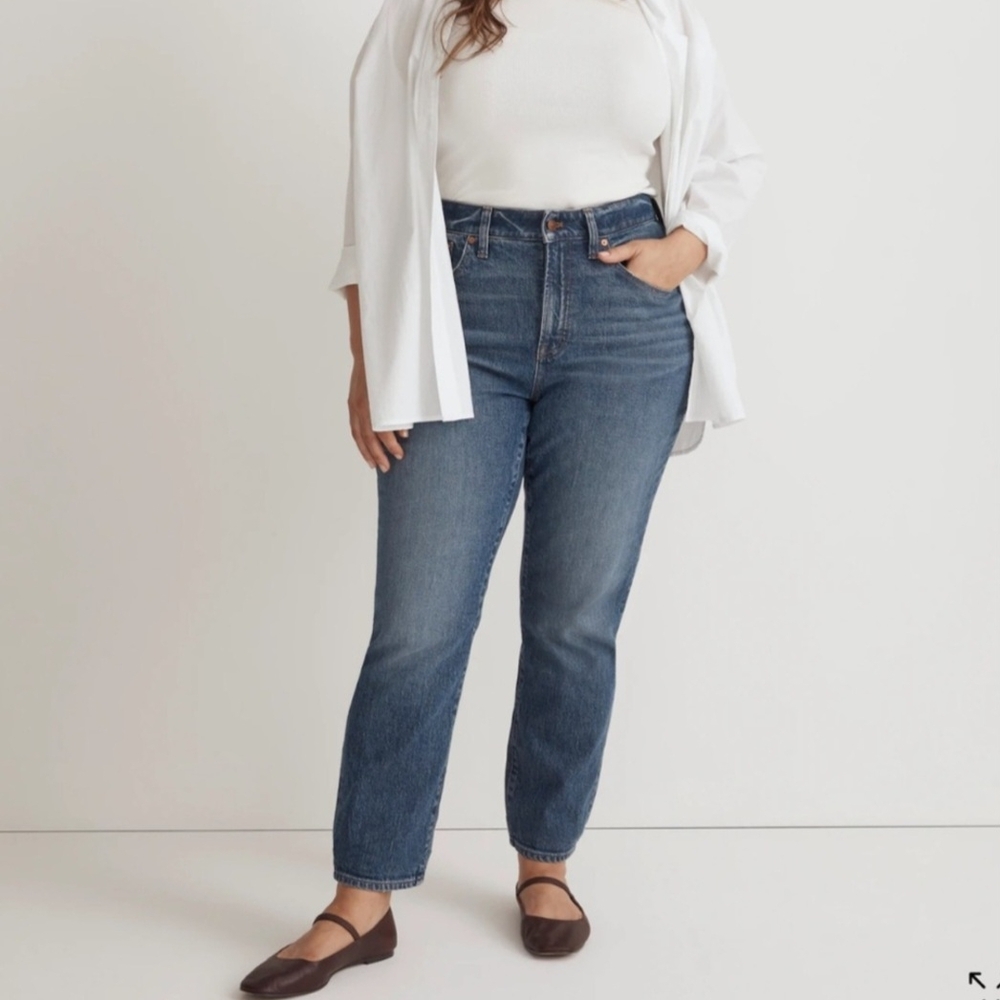 Madewell High Rise Blue Jeans